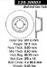 Centric Parts 120.30003 Premium Brake Rotor with E-Coating (12030003, CE12030003)