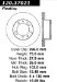 Centric Parts 120.37021 Premium Brake Rotor with E-Coating (12037021, CE12037021)