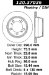Centric Parts 120.37036 Premium Brake Rotor with E-Coating (CE12037036, 12037036)