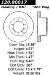 Centric Parts 120.80017 Premium Brake Rotor with E-Coating (12080017, CE12080017)