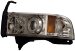 Anzo USA 111056 Dodge Ram Projector With Halo/Chrome Clear With Amber Reflectors Headlight Assembly - (Sold in Pairs) (111056, A1R111056)