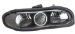 Anzo USA 121024 Chevrolet Camaro With Halo Black Headlight Assembly - (Sold in Pairs) (121024, A1R121024)
