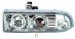 Anzo USA 111016 Chevrolet S10 Projector With Halo Chrome Headlight Assembly - (Sold in Pairs) (A1R111016, 111016)
