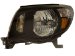 Anzo USA 121191 Toyota Tacoma Black With Amber Reflectors Headlight Assembly - (Sold in Pairs) (121191, A1R121191)