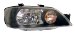 Anzo USA 121101 Mitsubishi Lancer Crystal Black Headlight Assembly - (Sold in Pairs) (121101, A1R121101)