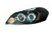 Anzo USA 121236 Chevrolet Black Clear Projector With Halos Headlight Assembly - (Sold in Pairs) (121236, A1R121236)