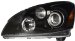 Anzo USA 121227 Nissan Altima Black Clear Projector With Halos Headlight Assembly - (Sold in Pairs) (121227, A1R121227)