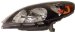 Anzo USA 121133 Toyota Matrix Crystal Black Headlight Assembly - (Sold in Pairs) (121133, A1R121133)