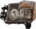 Anzo USA 111069 Nissan Black With Amber Reflectors Headlight Assembly - (Sold in Pairs) (A1R111069, 111069)