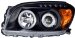 Anzo USA 111120 Toyota RAV4 Black Clear Projector With Halos Headlight Assembly - (Sold in Pairs) (111120, A1R111120)