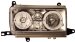 Anzo USA 111092 Toyota Land Cruiser Crystal With Halo Headlight Assembly - (Sold in Pairs) (111092, A1R111092)