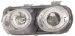 Anzo USA 121006 Acura Integra Projector With Halo Chrome Headlight Assembly - (Sold in Pairs) (121006, A1R121006)