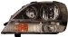 Anzo USA 111047 Lexus RX300 With Halo Iron Gray Headlight Assembly - (Sold in Pairs) (111047, A1R111047)