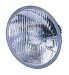 Hella 002395991 7" H4 Type Single High/Low Beam Headlamp (2395991, 002395991, H57002395991)