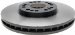 Raybestos 96511 PG Plus Professional Grade Disc Brake Rotor (96511, RAY96511, R4296511)