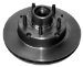 Raybestos 66032R Professional Grade Disc Brake Rotor and Hub (66032R, R4266032R, RAY66032R)