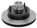 Raybestos 66445R Professional Grade Disc Brake Rotor and Hub (66445R, RAY66445R, R4266445R)