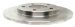 Raybestos 580449R Professional Grade Disc Brake Rotor (580449R, RAY580449R, R42580449R)
