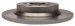 Raybestos 980045R Professional Grade Disc Brake Rotor (980045R, R42980045R, RAY980045R)