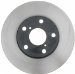 Raybestos 980033R Professional Grade Disc Brake Rotor (980033R, R42980033R)