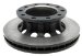 Raybestos 56493R Professional Grade Disc Brake Rotor (56493R, R4256493R, RAY56493R)