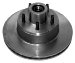 Raybestos 66193R Professional Grade Disc Brake Rotor and Hub (66193R)
