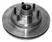 Raybestos 5973R Professional Grade Disc Brake Rotor and Hub (5973R)