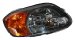 TYC 20-6527-00 Hyundai Accent Passenger Side Headlight Assembly (20652700)