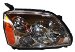 TYC 20-6511-00 Mitsubishi Galant Passenger Side Headlight Assembly (20651100)