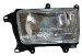 TYC 20-3583-00 Toyota T100 Passenger Side Headlight Assembly (20358300)