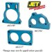 JET PERFORMANCE 62114 Fuel Injection Throttle Body Spacer (J2062114, 62114)