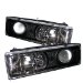 88-98 Chevy C-10 Euro Projector Head Lights- Black (PROYDCCK88BK, PRO-YD-CCK88-BK)
