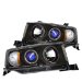 03-06 Scion xB Halo Projector Head Lights- Black (PROYDTSXB03HLBK, PRO-YD-TSXB03-HL-BK)