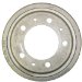 Omix-Ada 16701.02 Front or Rear Brake Drums For 1948-65 Jeep CJ With 9 in. Brake (1670102, O321670102)