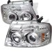 SPYDER Ford F150 04-08 Halo LED Projector Headlights - Chrome (PROYDFF15004HLC, PRO-YD-FF15004-HL-C)