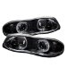 SPYDER Chevy Camaro 98-02 Halo LED Projector Headlights - Black (PRO-YD-CCAM98-HL-BK)