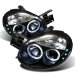 SPYDER Dodge Neon 03-05 Halo LED Projector Headlights - Black (PRO-YD-DN03-HL-BK)