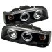 SPYDER Volvo 850 93-97 Halo Projector Headlights - Black (PRO-YD-VO85092-HL-BK)