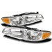 SPYDER Pontiac Grand Prix 97-03 W/ Amber Corner Headlights - Chrome (HD-CL-PGPRIX-SET-AM-C)