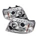 SPYDER Ford Expedition 03-06 Halo LED Projector Headlights - Chrome (PRO-YD-FE03-HL-C)