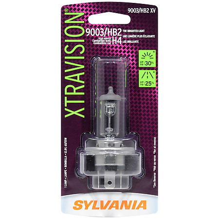 Sylvania XtraVision Halogen Headlight - 9003/HB2 XV (9003HB2 XV)