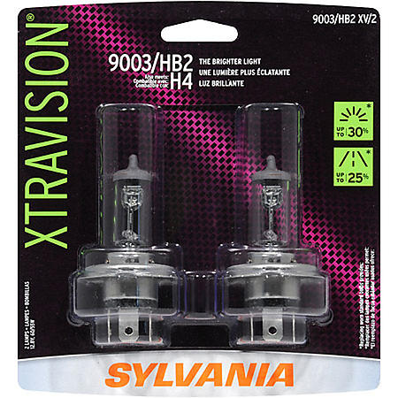 Sylvania XtraVision TWIN Halogen Headlight - 9003/HB2 XV/2 (9003HB2 XV2)