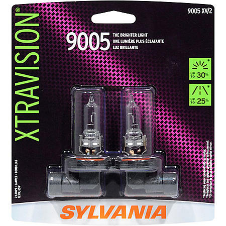 Sylvania XtraVision TWIN Halogen Headlight - 9005 XV/2 (9005 XV2)