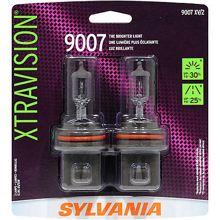 Sylvania XtraVision TWIN Halogen Headlight - 9007 XV/2 (9007 XV2)