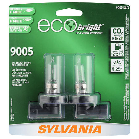 Sylvania EcoBright TWIN Halogen Headlight - 33385 (33385)