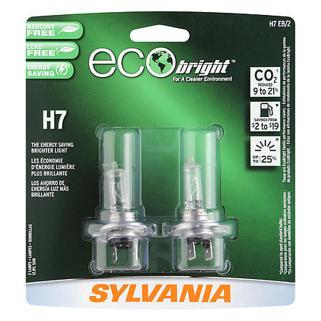 Sylvania EcoBright TWIN Halogen Headlight - H7EB/2 (H7EB2)
