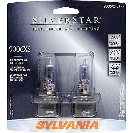 Sylvania SilverStar TWIN Halogen Headlight - 9006XS ST/2 (9006XS ST2)