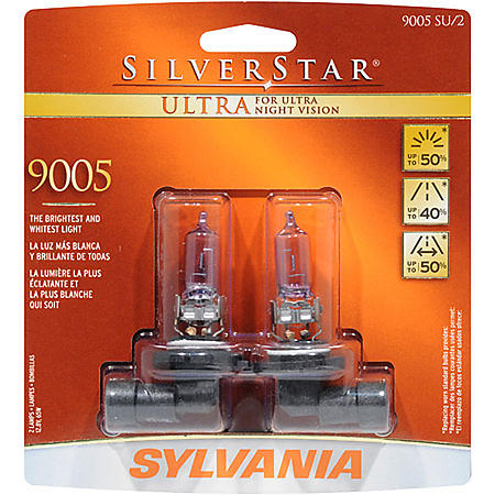 Sylvania SilverStar ULTRA TWIN Halogen Headlight - 9005 SU/2 (9005 SU2)