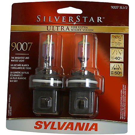 Sylvania SilverStar ULTRA TWIN Halogen Headlight - 9007 SU/2 (9007 SU2)