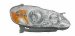 Toyota Corolla (CE and LE Only) Compositr Headlight Assembly RH (passenger's side) 20-6235-80 2006 (20623580, 20-6235-80)